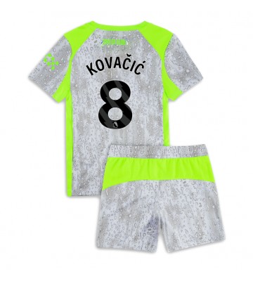 Manchester City Mateo Kovacic #8 Dětské Alternativní Dres 2025-26 Krátký Rukáv (+ trenýrky)